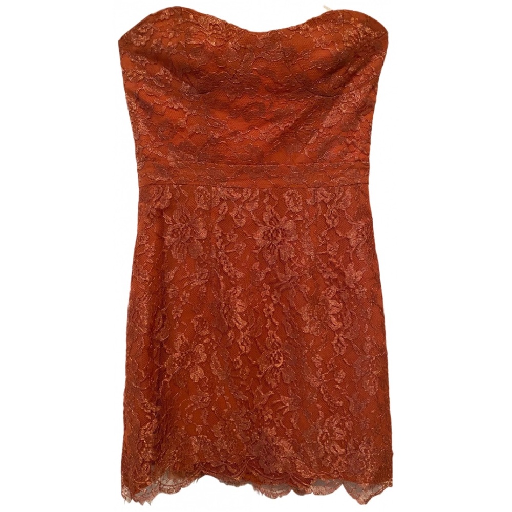 J Crew Lace Strapless Dress Size 2